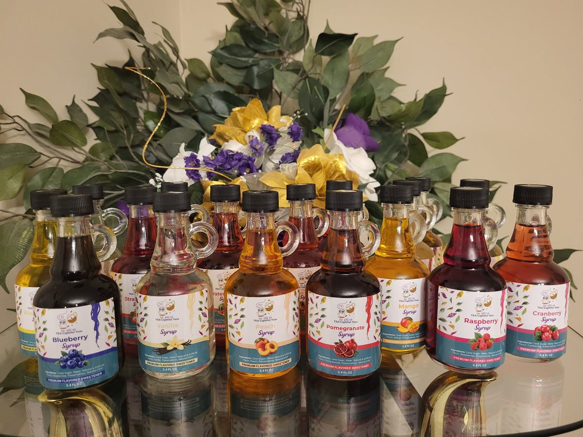 Flavored Tea Syrups 2 for $13