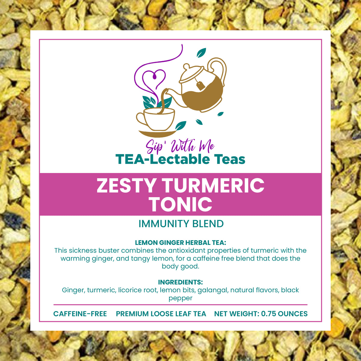 Zesty Turmeric Tonic