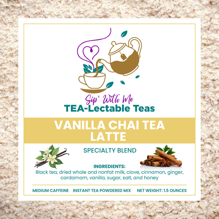 Vanilla Chai Tea Latte