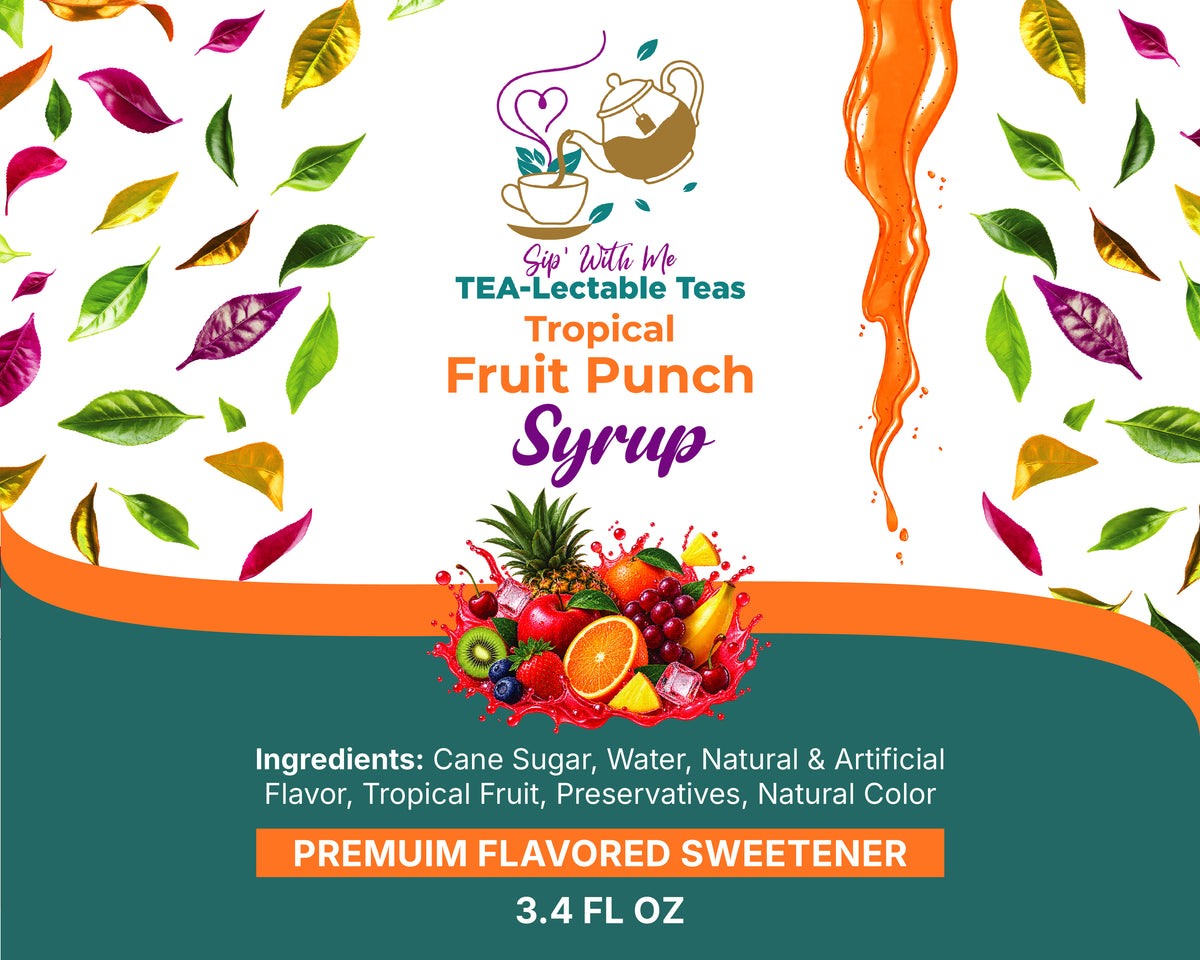 Flavored Tea Syrups 2 for $13