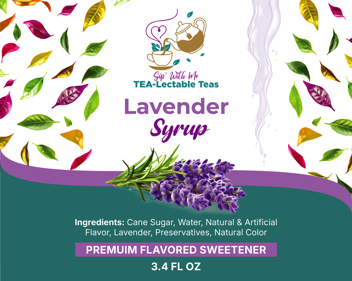 Flavored Tea Syrups 2 for $13